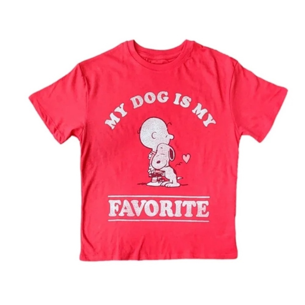 Peanuts Snoopy - "My Dog Is My Favorite"
Short Sleeve Shirt Charlie Brown